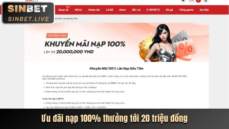 Khuyến mãi nạp đầu cho tân thủ 888D